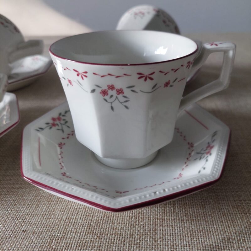 Set 4 dúos Johnson Brothers con craquelado