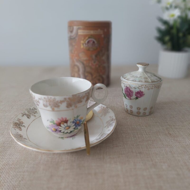 Dúo y azucarero Grindley England en perfecto estado