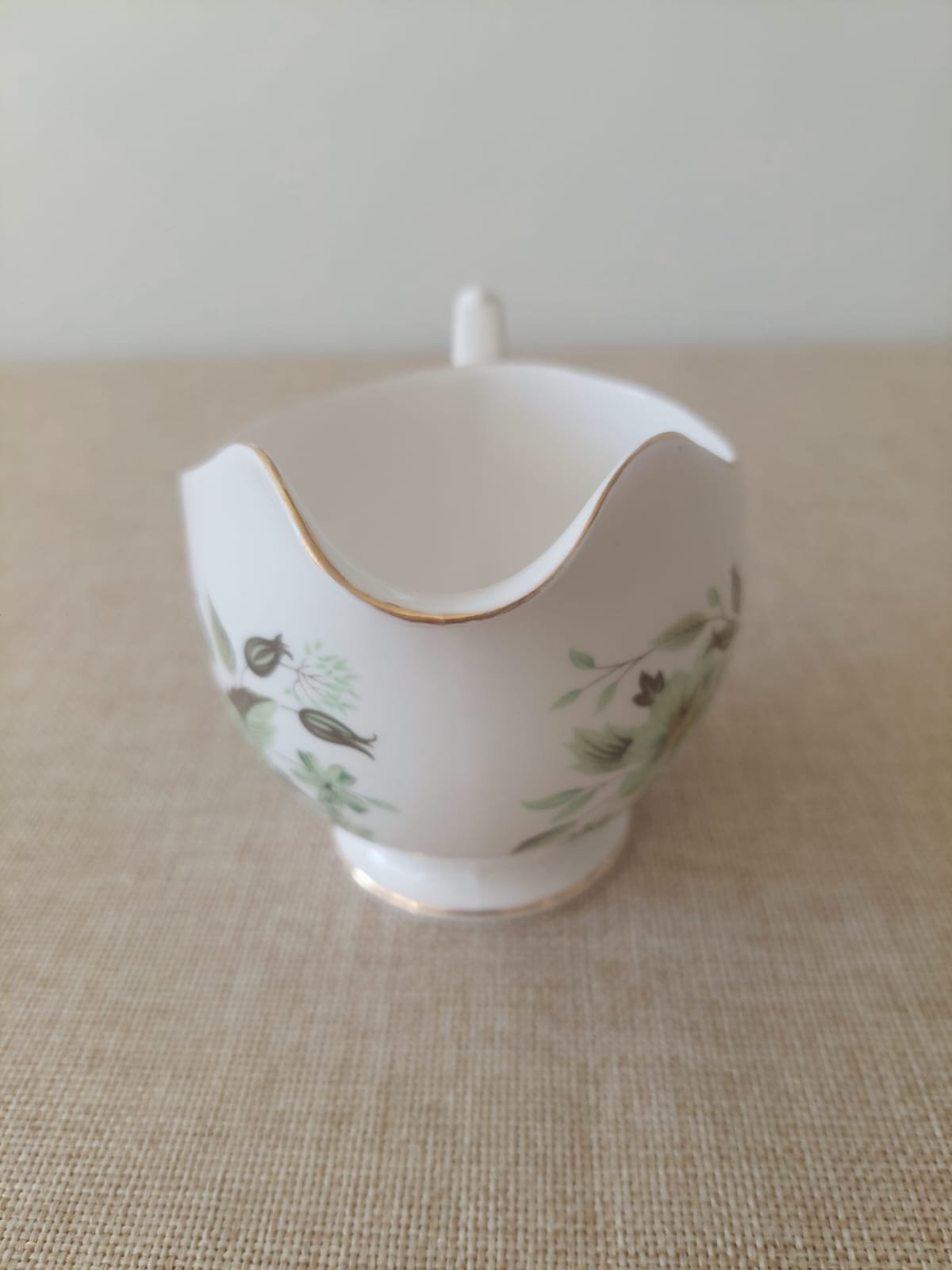 Lechero de Porcelana Fina Inglesa Colclough "Sedgley" Vintage - Imagen 4