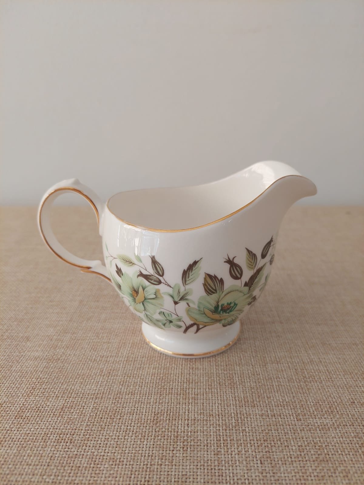 Lechero de Porcelana Fina Inglesa Colclough "Sedgley" Vintage - Imagen 2