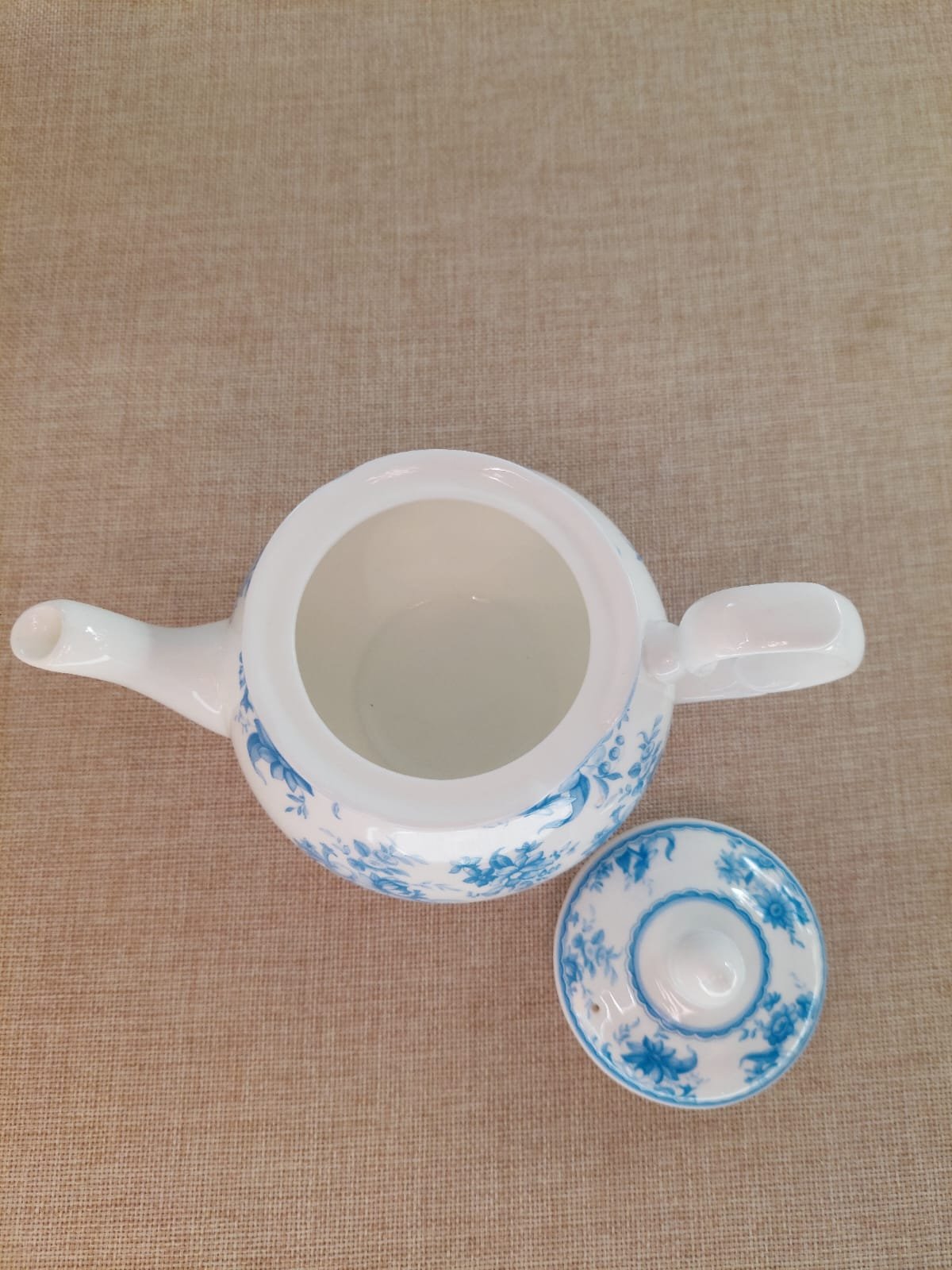 Tetera Vintage Whittard of Chelsea "Chatsford" Fine Bone China – Porcelana Inglesa para Té e Infusiones - Imagen 4