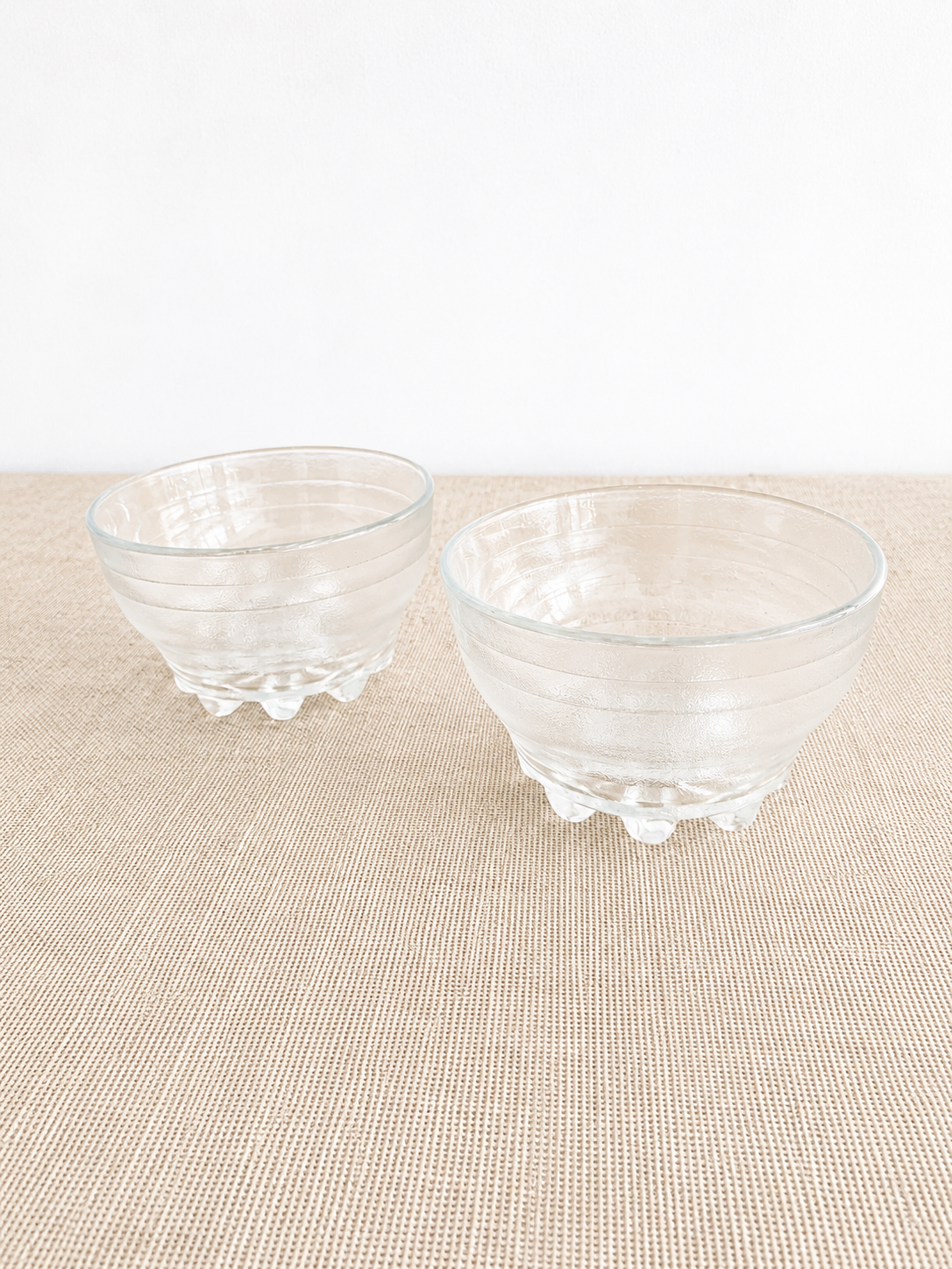 Set de Pocillos y Copa de Vidrio Decorativo. - Imagen 5