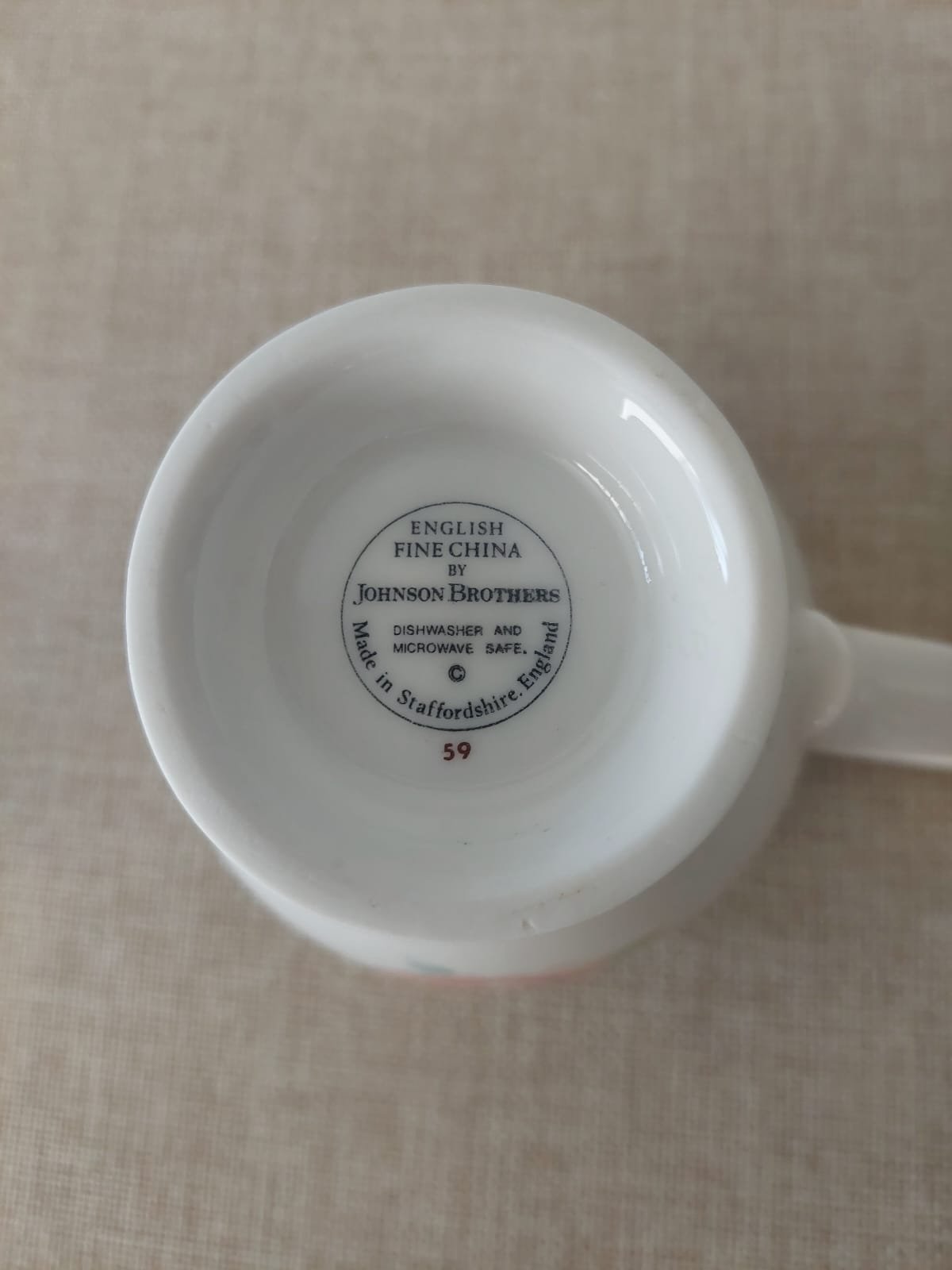 Lechero Vintage Johnson Brothers Floral – English Fine China Staffordshire, Inglaterra - Imagen 3