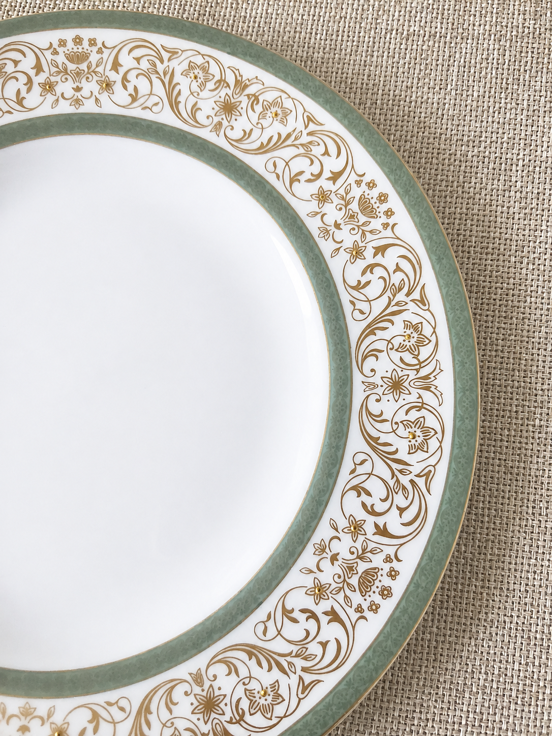 Plato de Pan Vintage Minton "Aragon" Bone China – Porcelana Inglesa - Imagen 4