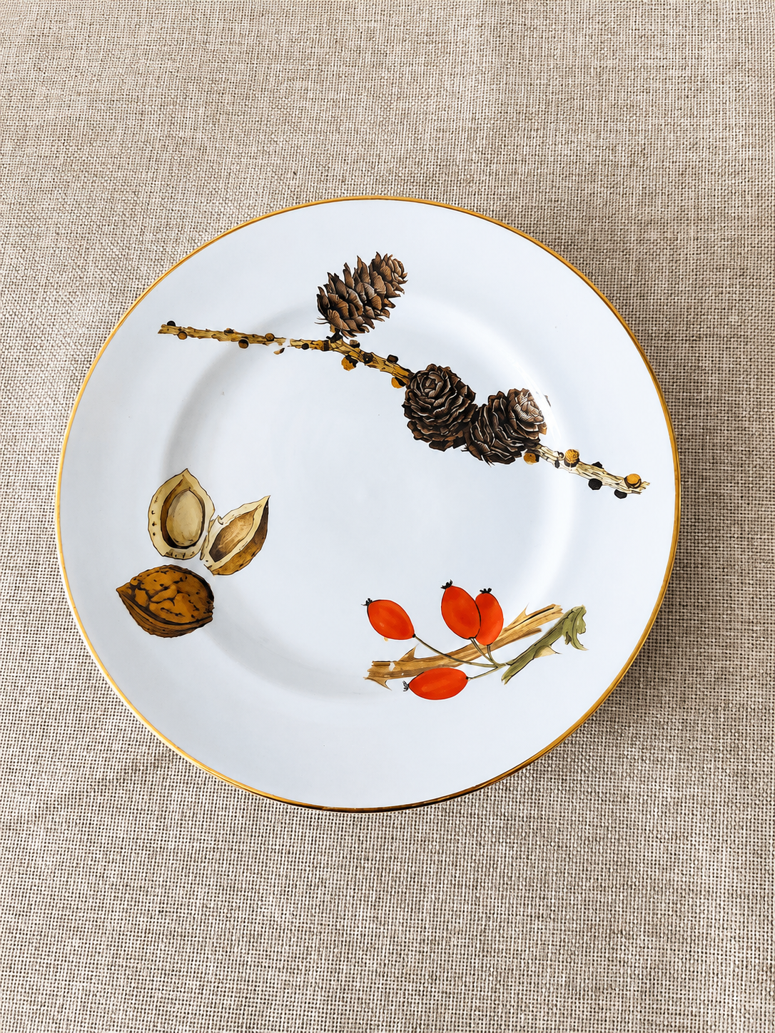 Set 3 Platos de Ensalada Royal Worcester “Wild Harvest” – Inglaterra - Imagen 3