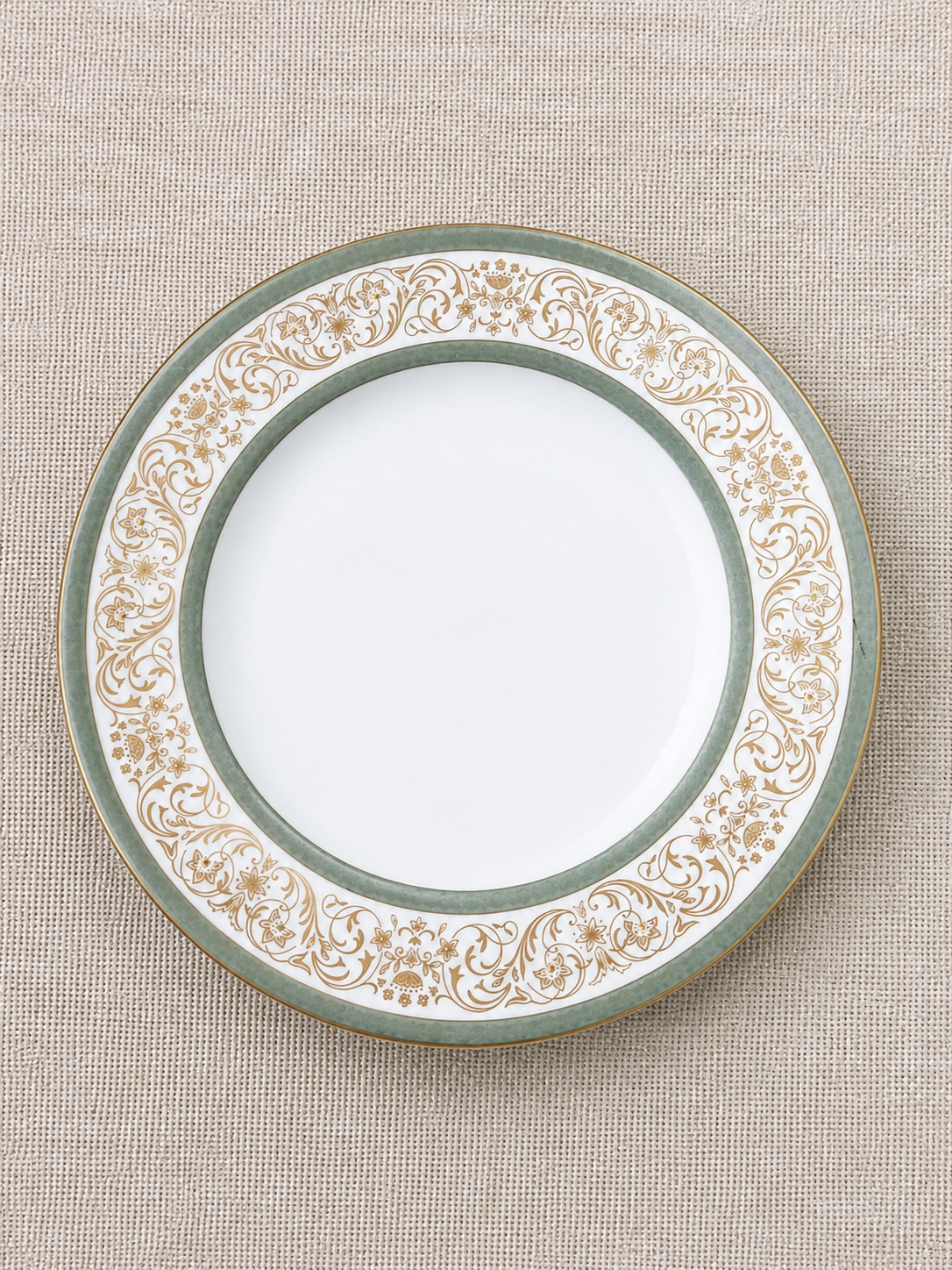 Plato de Pan Vintage Minton "Aragon" Bone China – Porcelana Inglesa - Imagen 2