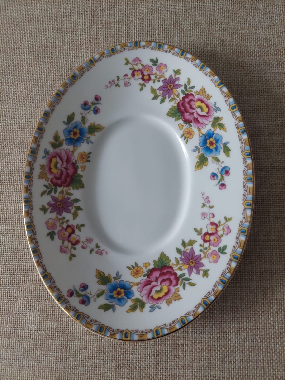 Minibandeja Vintage Royal Grafton “Malvern” Fine Bone China - Imagen 2